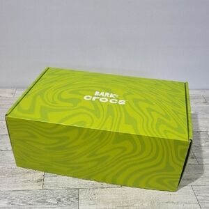 Barkbox CROCS MEDIUM Lime Green For DOGS